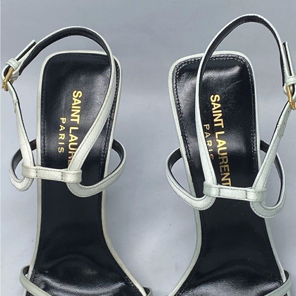 Saint Laurent Nuit 105mm high-heeled sandals size 36.5 - Picture 8 of 13